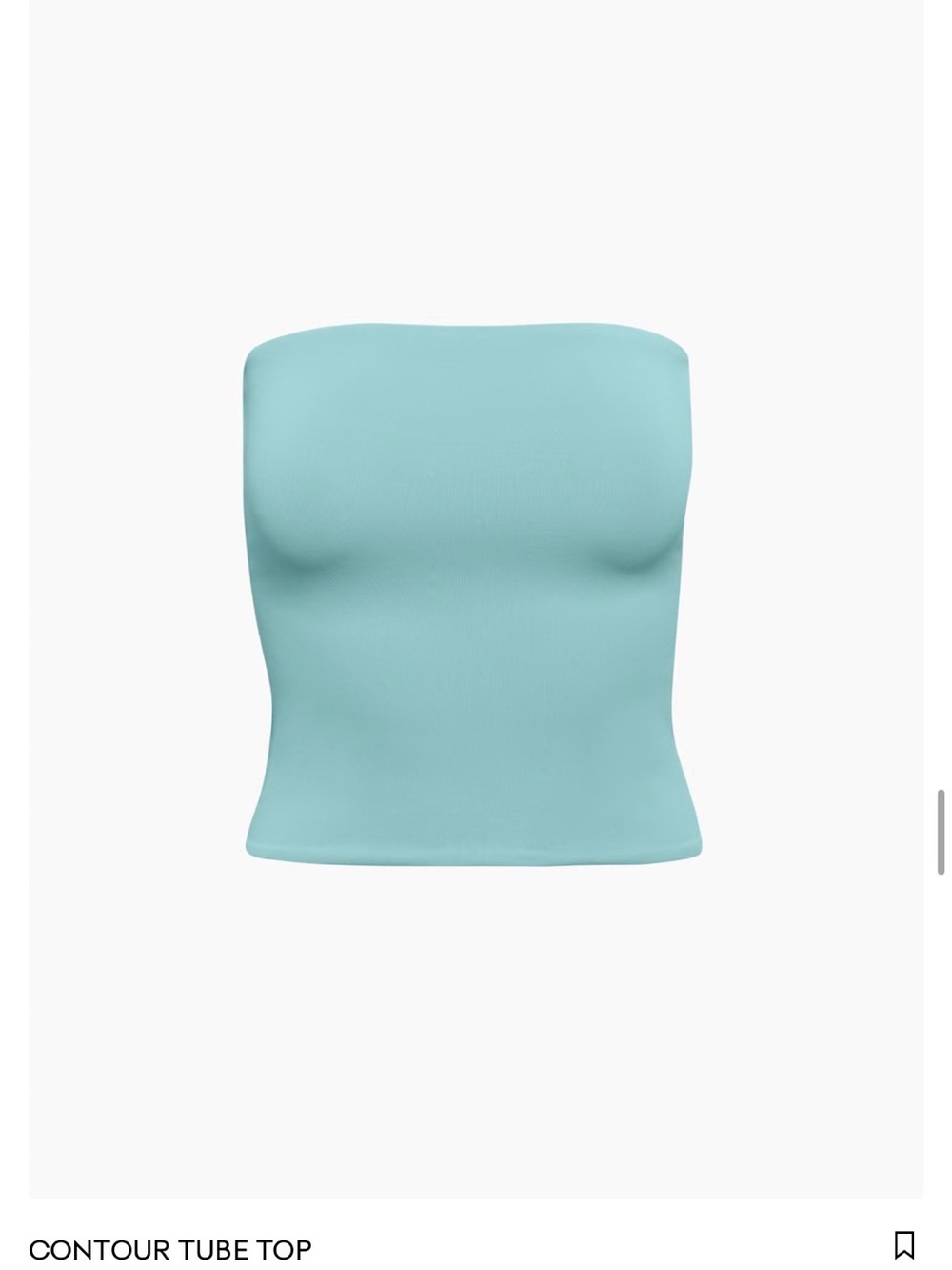 aritzia contour tube top